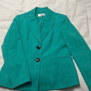 LeSuit women’s blazer size 6 green